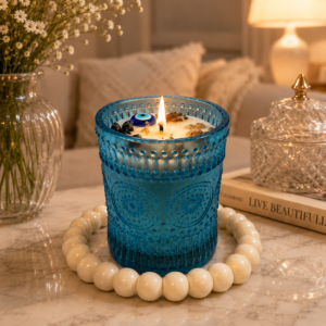 Evil Eye Coastal Candle