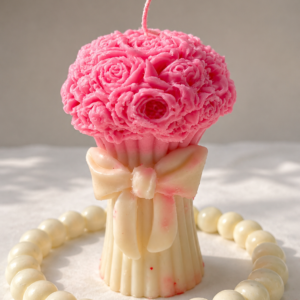 Blush Rose Bouquet Candle
